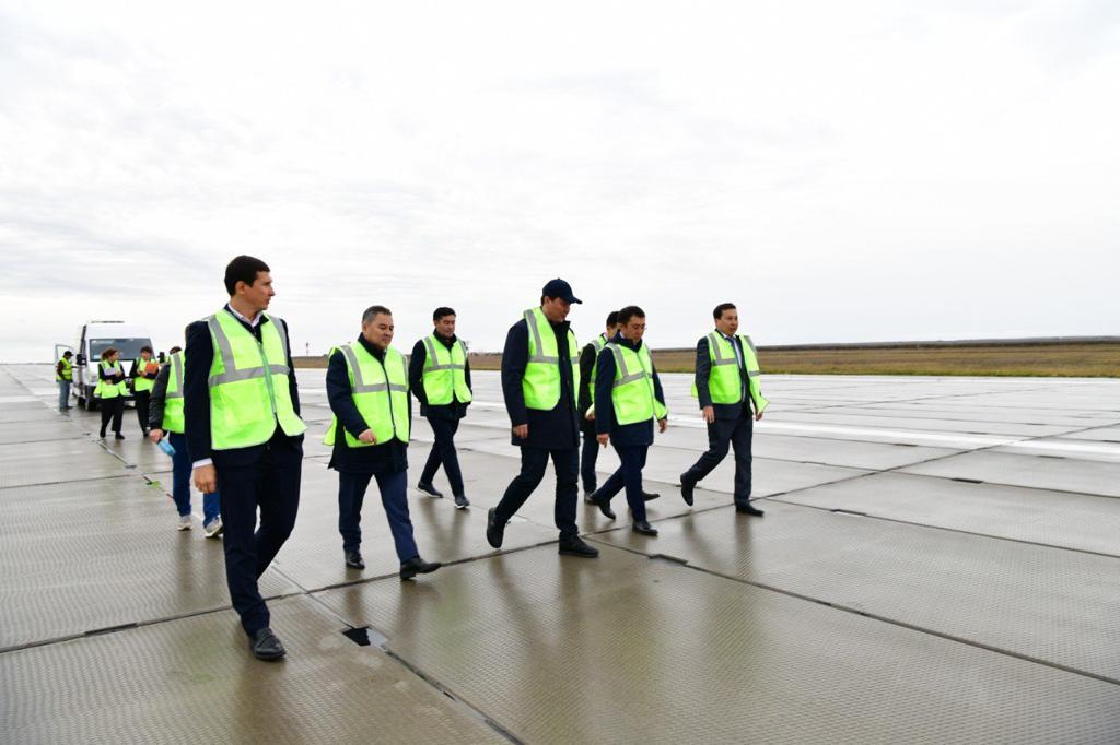 Көлік министрі Марат Карабаев Ақтөбе облысына жұмыс сапарымен келді