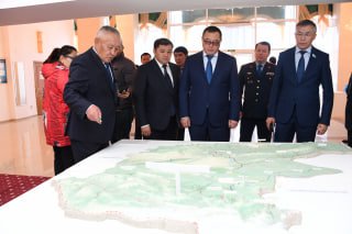 Марат Сұлтанғазиев Райымбек ауданындағы нысандарды аралады