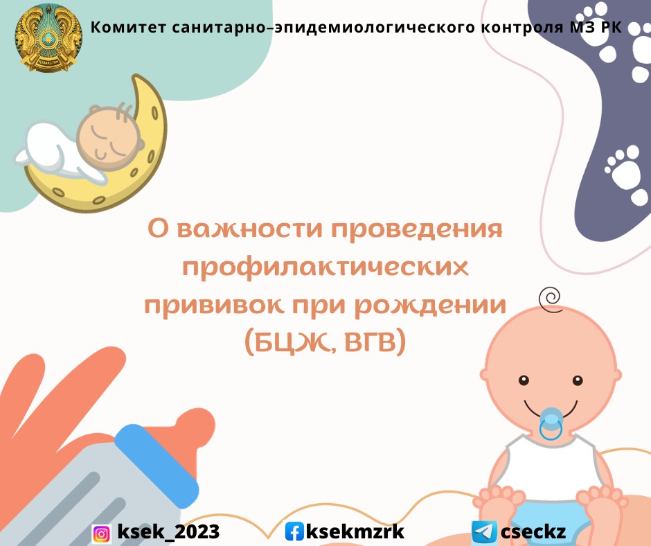 О важности проведения профилактических прививок при рождении (БЦЖ, ВГВ)