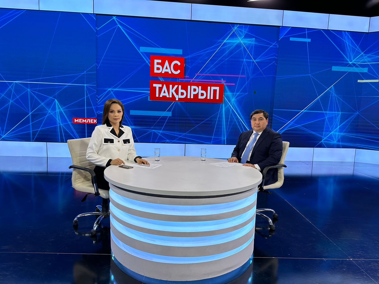 МҚІА төрағасы «Qazaqstan» телеарнасының  «Бас тақырып» бағдарламасына сұхбат берді