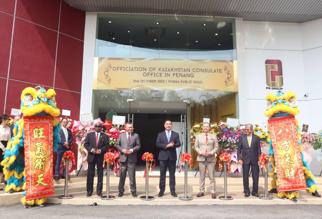 Kazakhstan strengthens ties with Malaysia with Honorary Consulate in Penang