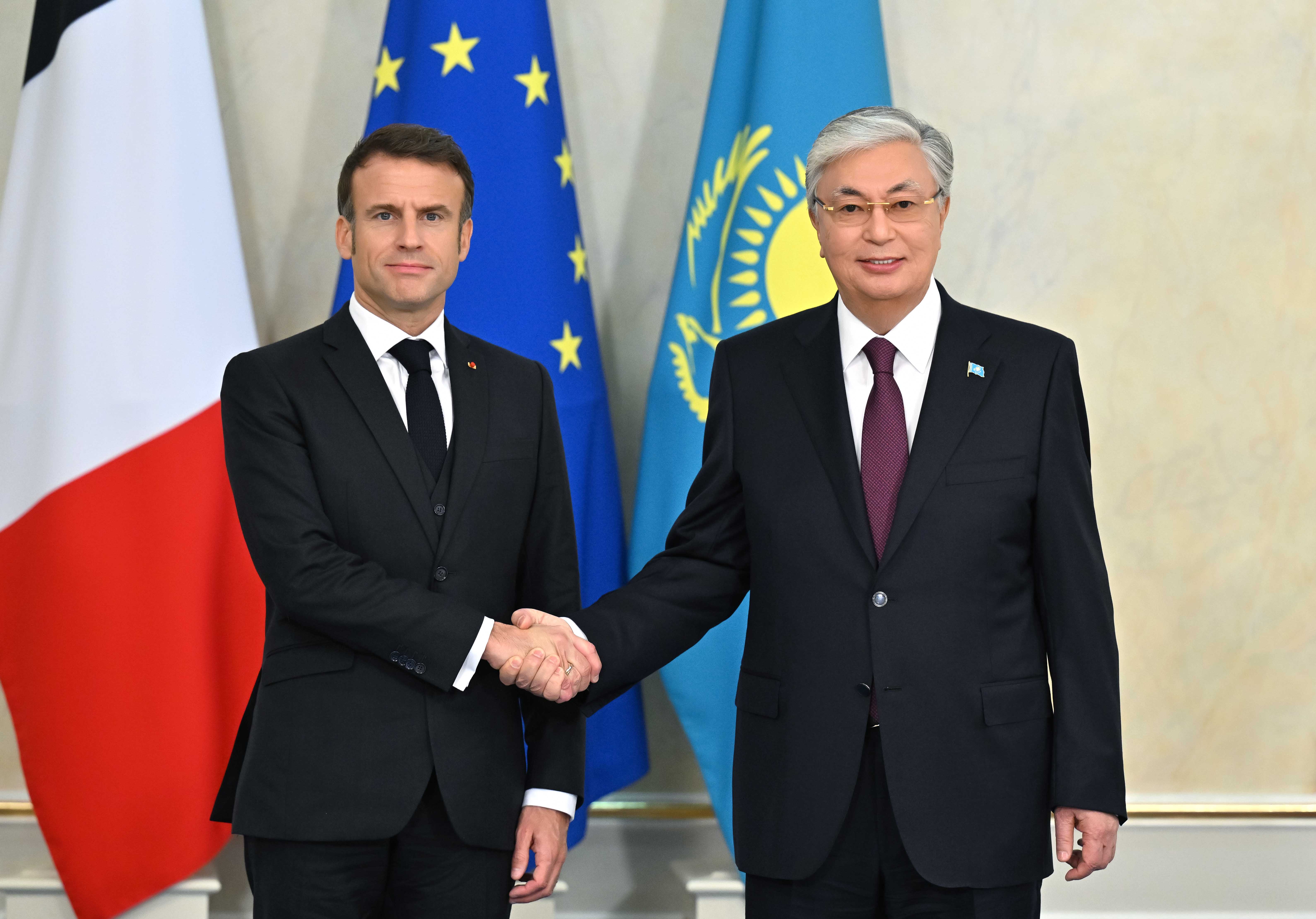 Kazakhstan et la France renforcent leurs relations bilatérales à la suite de la visite officielle du Président français Emmanuel Macron