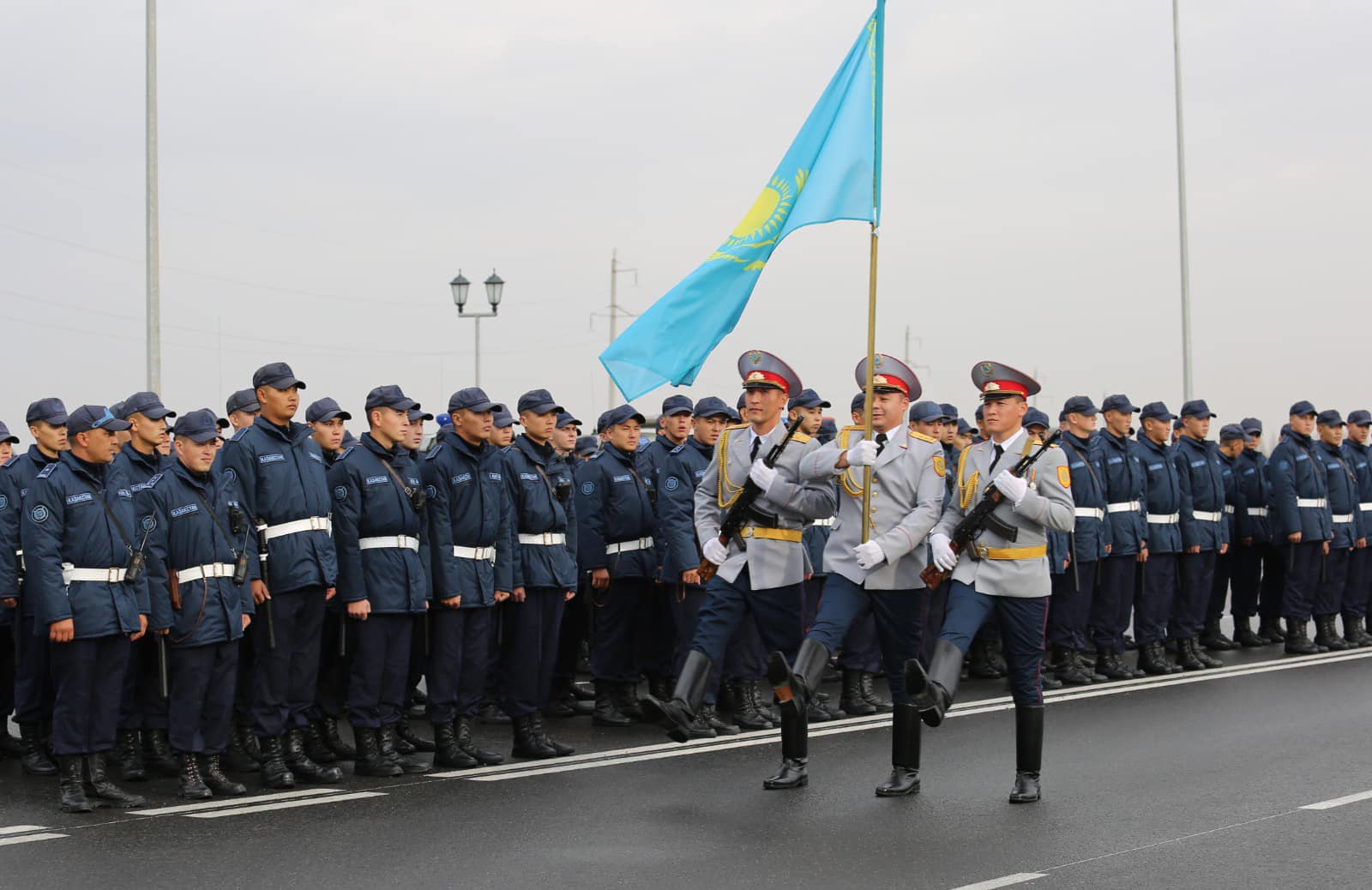 Түркістан облысында Ұлттық Ұлан алғаш рет полициямен бірге қызметке кірісті