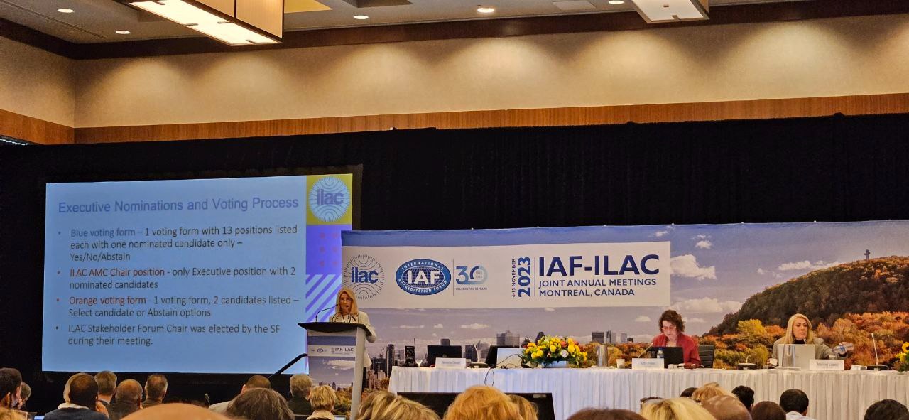 Participation of the National Accreditation Centre in meetings of leading global accreditation organisations
