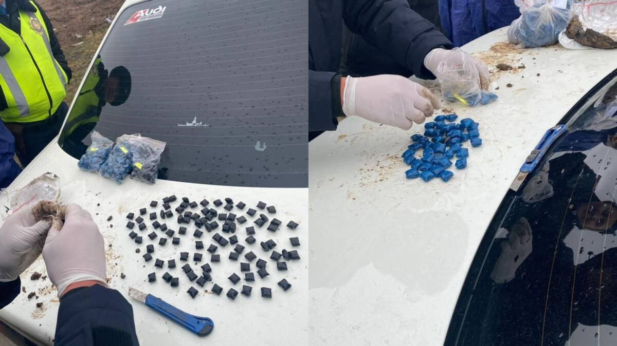 300 свертков с «синтетикой» изъяли у наркодиллера полицейские в Темиртау