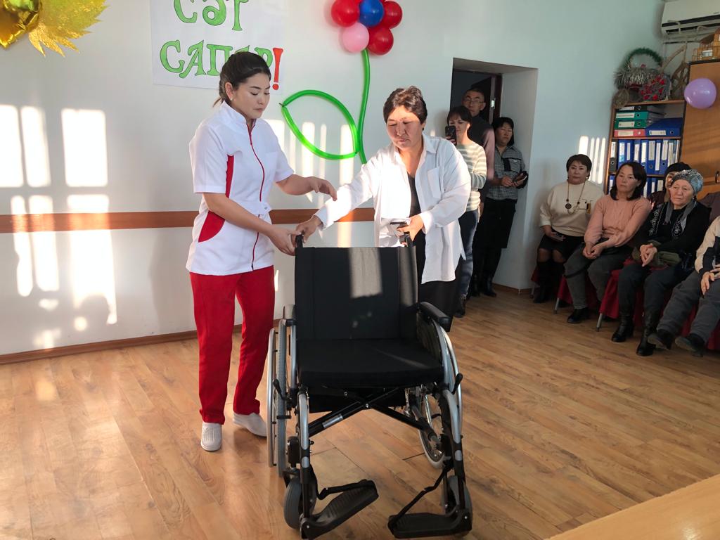 Параолимпийской спортсменке предоставили специальную коляску для участия в соревнованиях