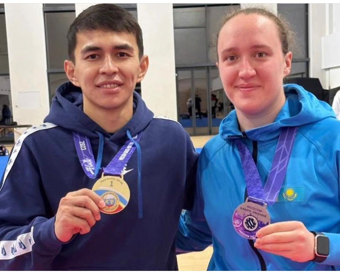 WKF каратэден өткен «MOSCOW KARATE UNIVERSE 2023» Халықаралық турнирінде спортшыларымыз жеңімпаз атанды!