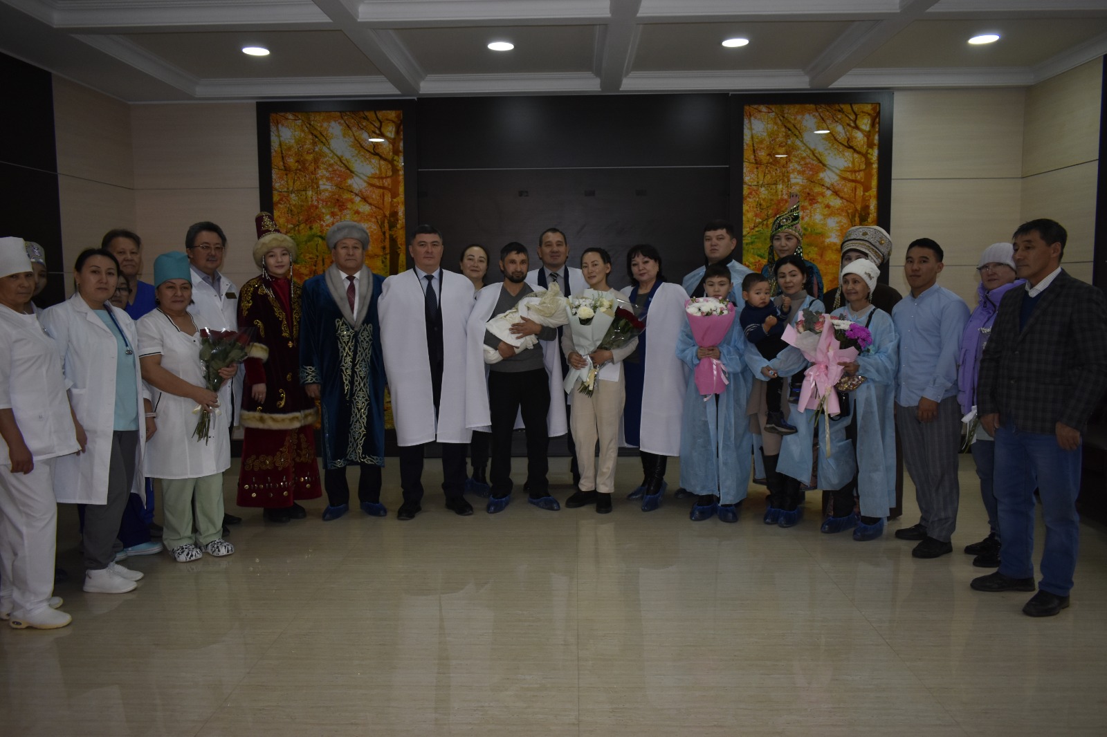 В Бурабайском районе состоялась торжественная выписка  юбилейного 20 миллионного жителя Казахстана
