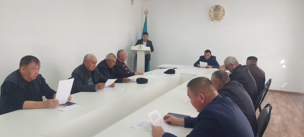Состоялось очередное заседание Общественного совета Мактааральского района