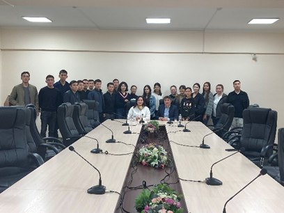 Алматы қаласы бойынша Адам құқықтары жөніндегі уәкілдің өкілі Қ. Малдыбаев құқықтық білім беру аясында Әл-фараби атындағы Қазақ ұлттық университетінің Заң факультетінің студенттерімен кездесу өткізді.