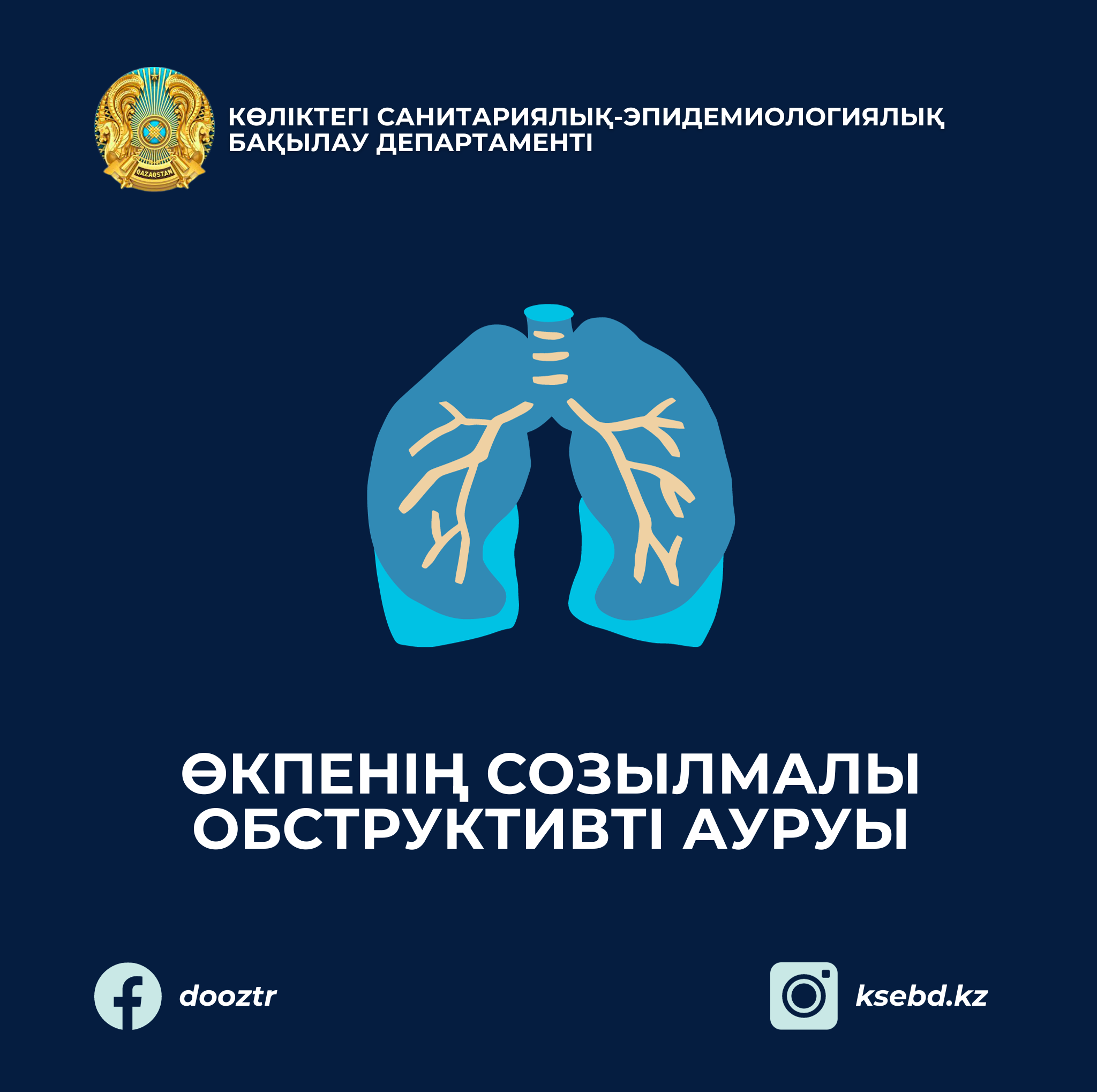 Өкпенің созылмалы обструктивті ауруы