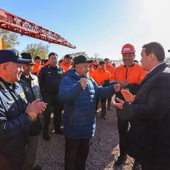 В Алматинской области началось строительство железнодорожной линии в обход станции Алматы.