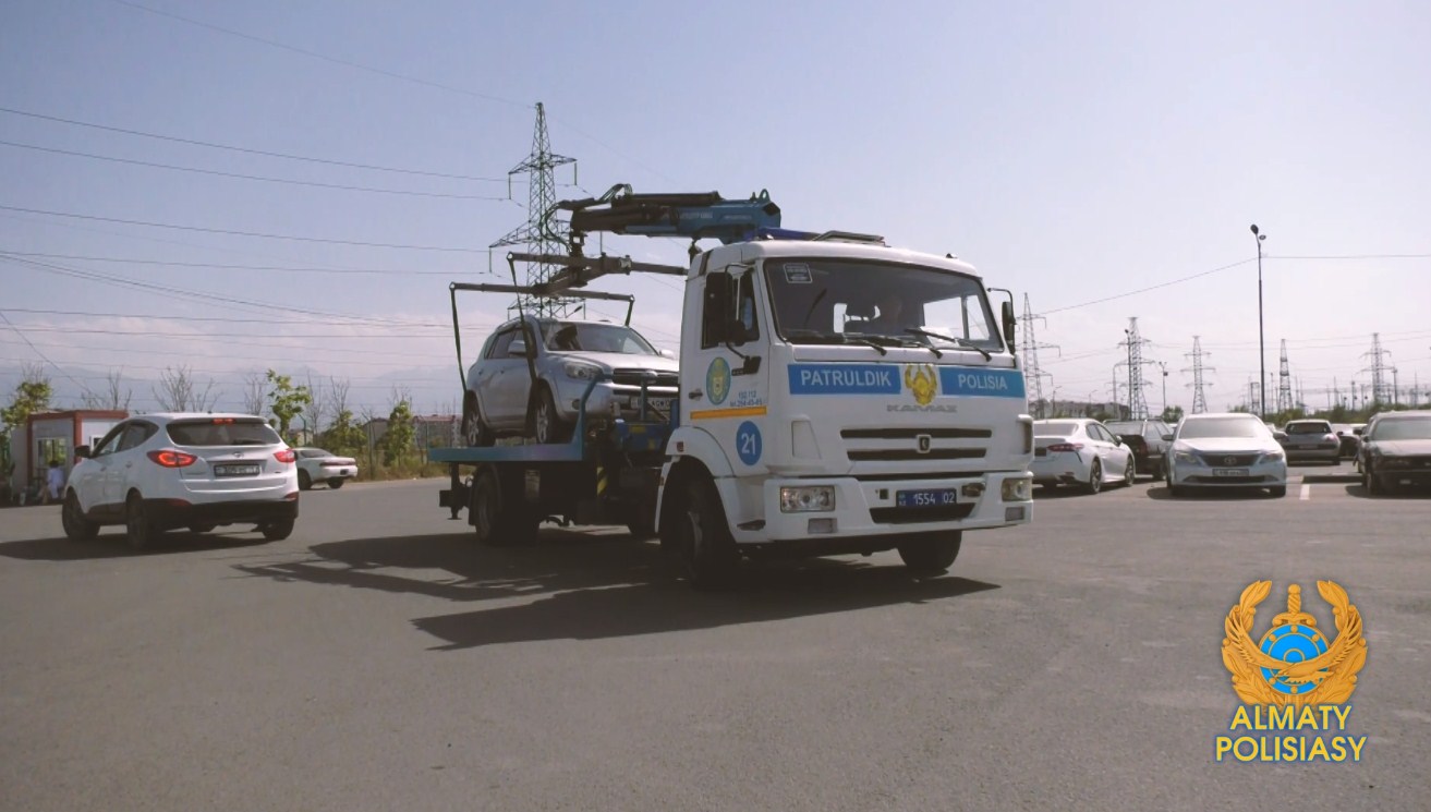 Шетелдік көлік жүргізушісі 1,5 миллион теңге көлеміндегі айыппұлын төлемеген