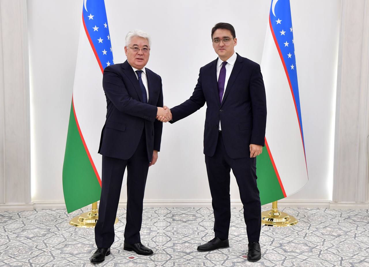 Ambassador Extraordinary and Plenipotentiary of the Republic of Kazakhstan Beibut Atamkulov held a working meeting with Deputy Minister of Foreign Affairs of the Republic of Uzbekistan Bobur Usmanov