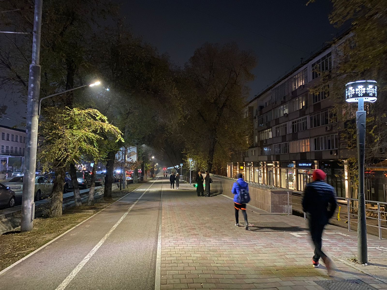 214 антивандальных торшерных светильников установили в Алматы