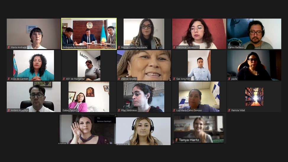 Segunda reunión de la Sociedad de Amistad Kazajstán-Chile