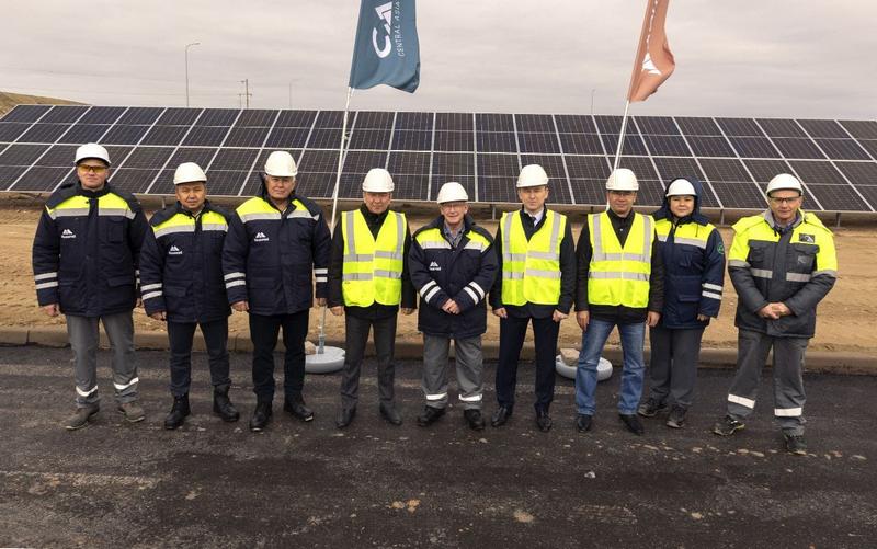 Ещё одну солнечную электростанцию открыли в Карагандинской области