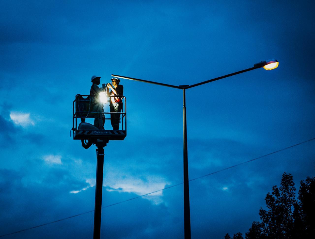 Нынче в Таразе фонари установлены на 83 улицах