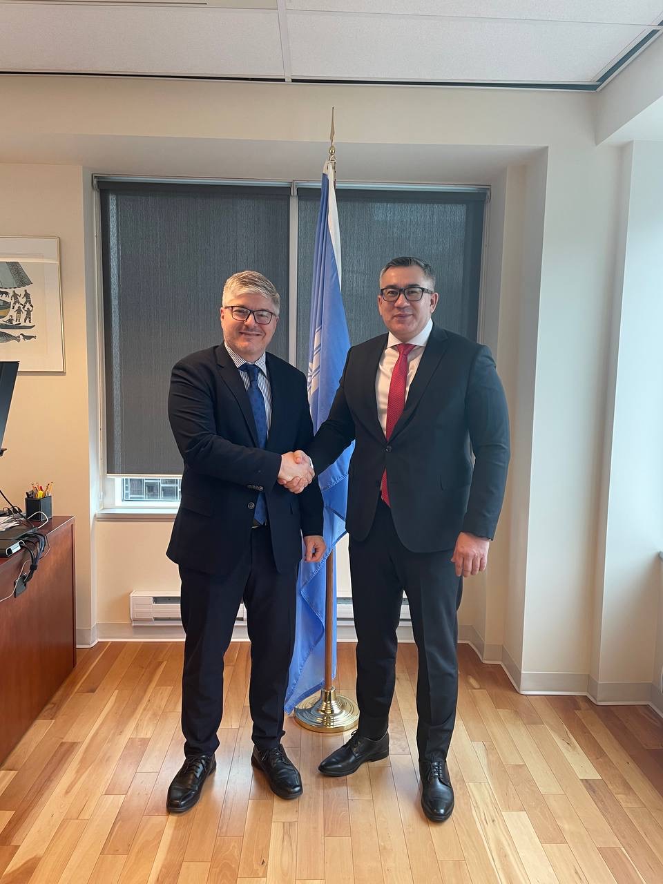 Ambassador of Kazakhstan visited ICAO Headquarters