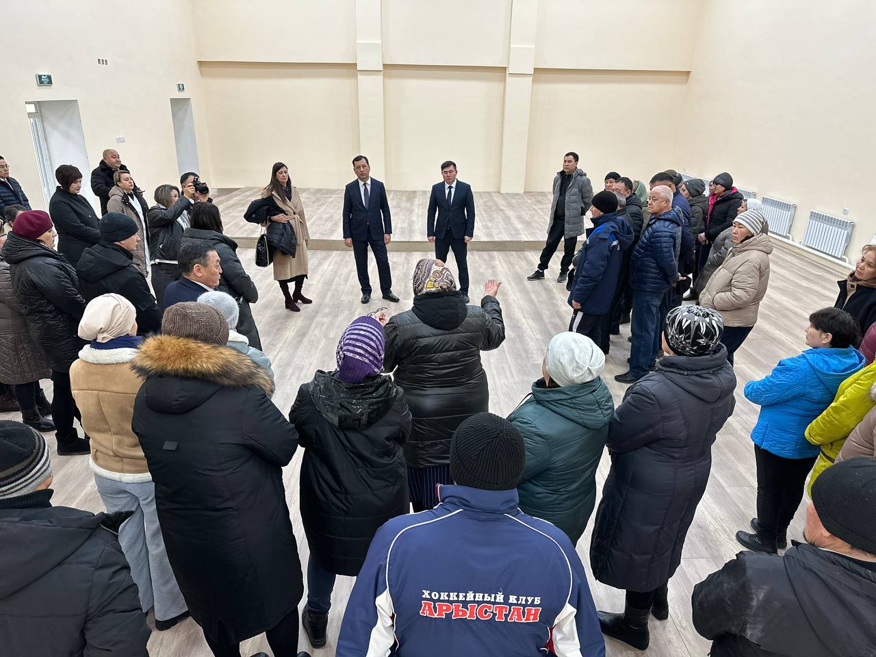Vice-Minister of National Economy Bauyrzhan Omarbekov visited social facilities in Karaganda region