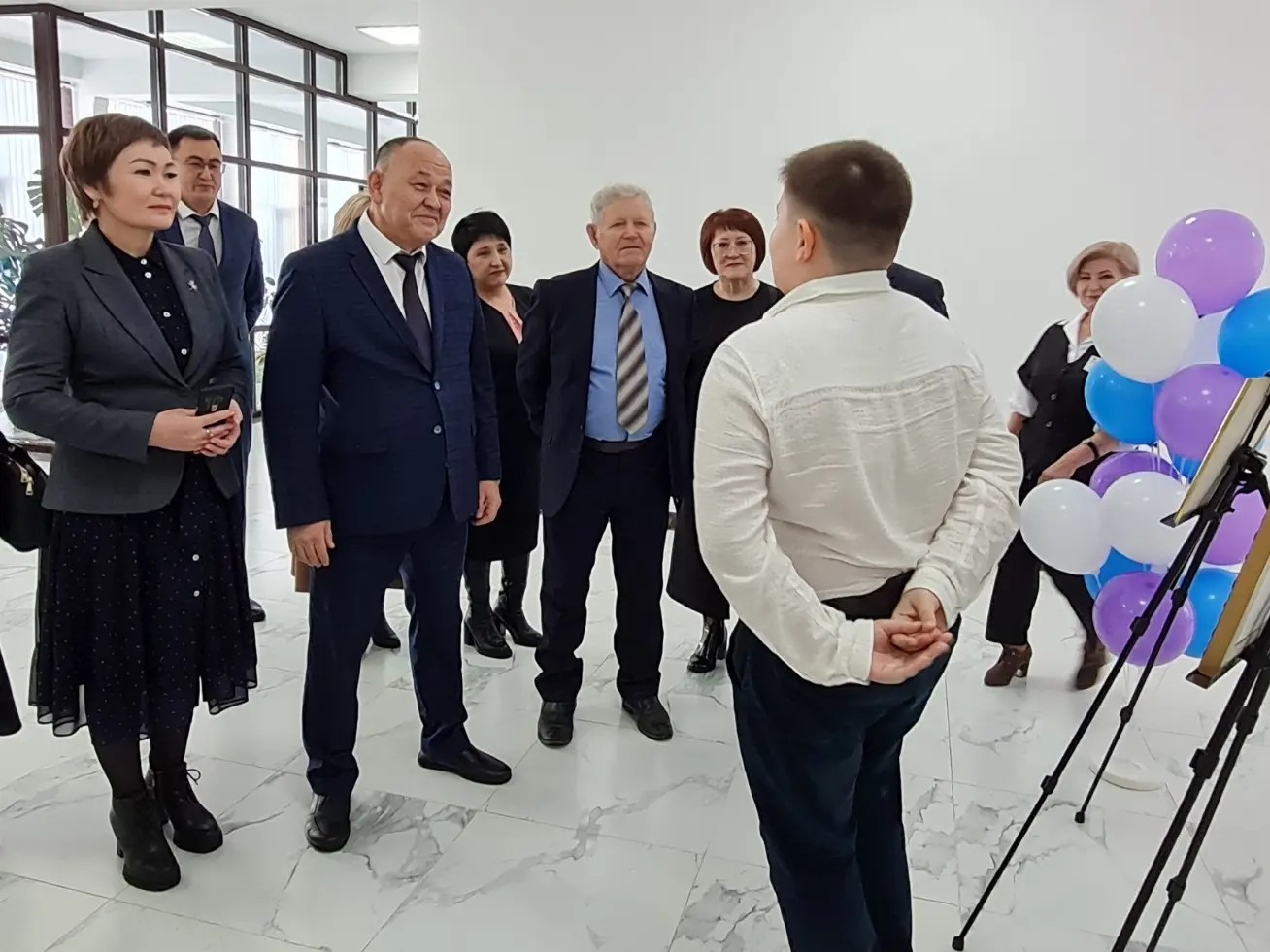 29 ноября 2023 года приняла участие  в торжественном открытие  нового современного Центра искусства в селе Балкашино.
