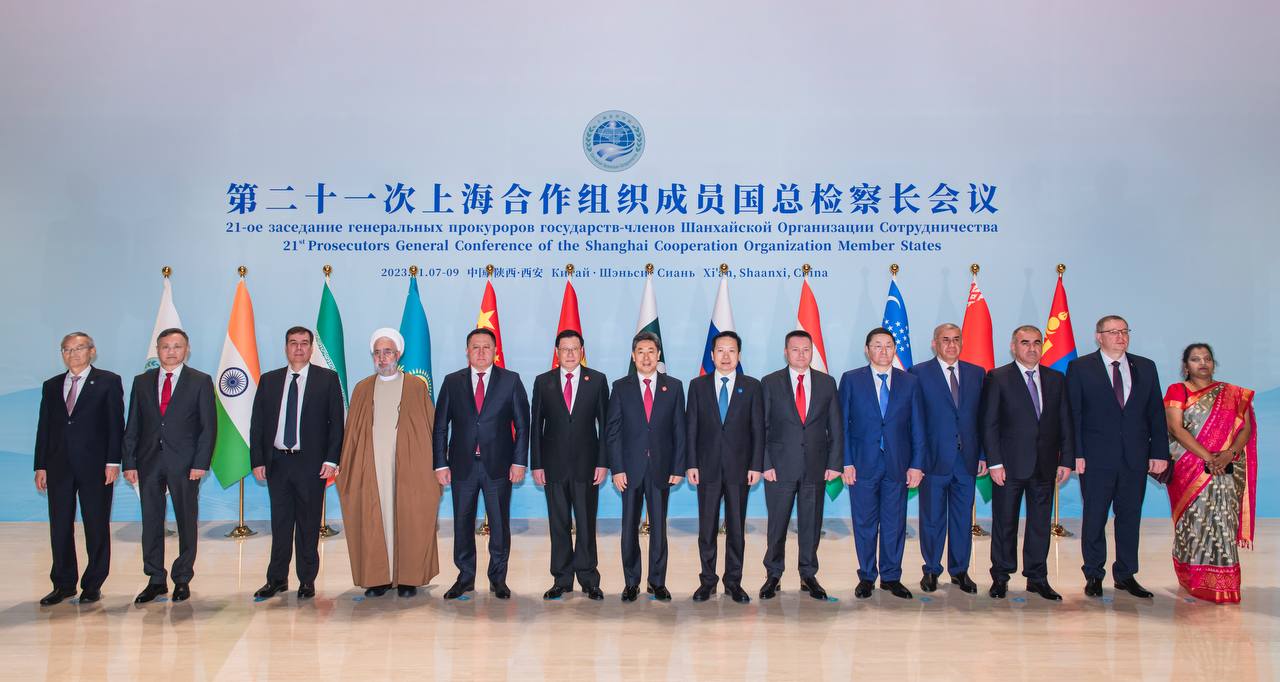 Генеральный Прокурор принял участие  в заседании генеральных прокуроров государств –  членов ШОС в Китае