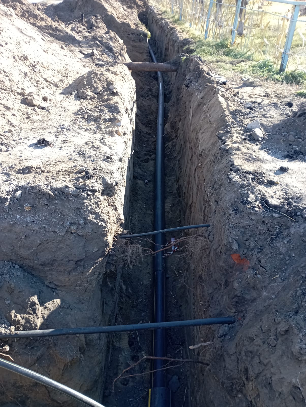Строительство газораспределительных сетей в с. Береговое района Беимбета Майлина Костанайской области
