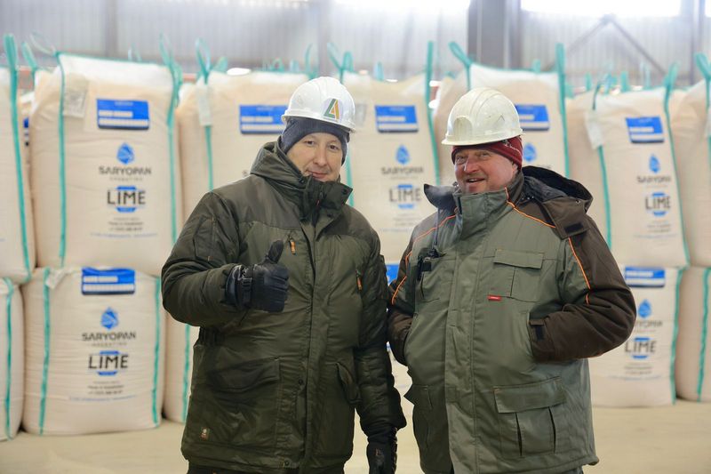 В Карагандинской области начали выпускать высококачественную известь