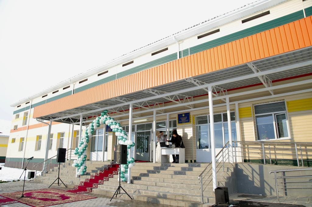 ШОМШАҚТЫДА МЕКТЕП ҒИМАРАТЫ ПАЙДАЛАНУҒА БЕРІЛДІ