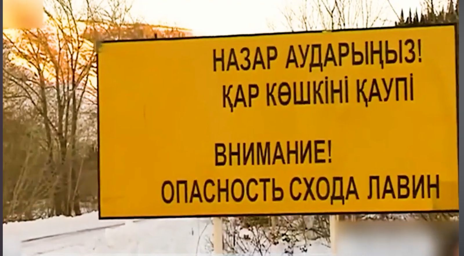 Профилактические спуски снежных лавин произведены в горах Алматинской области