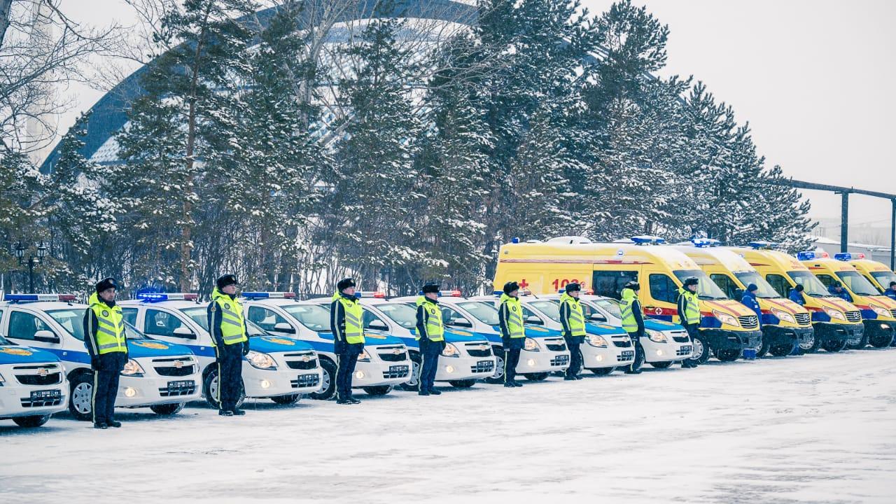 Qarmet вручил ключи от автомобилей полицейским  и медработникам Карагандинской области