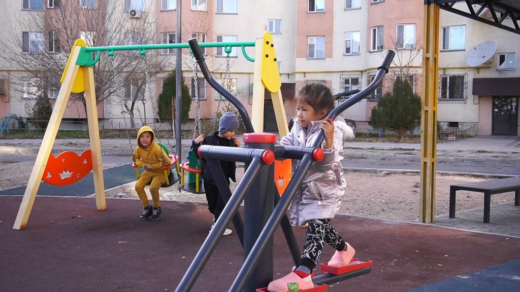 Аулаларды абаттандыру айрықша маңызға ие.