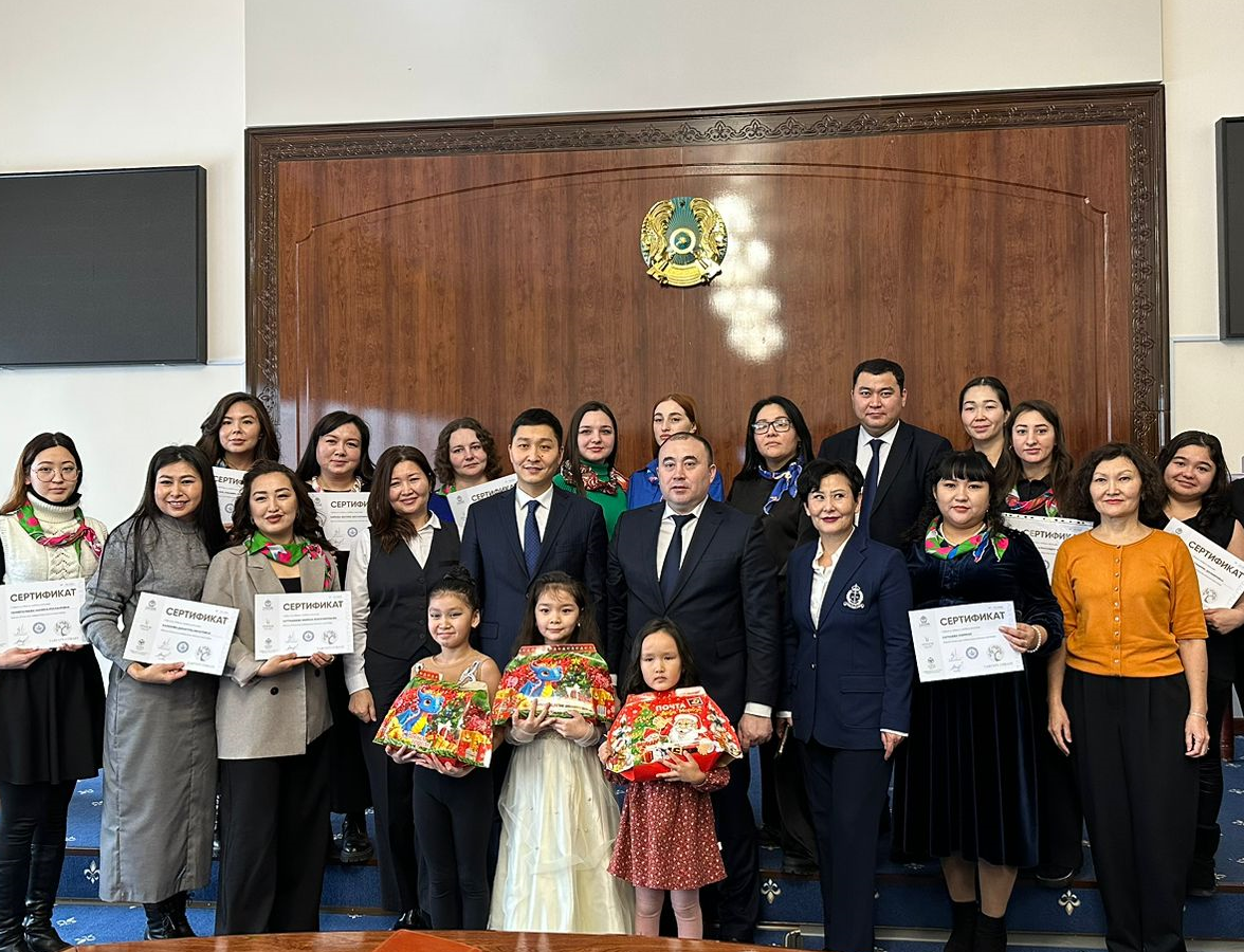 Многодетные мамы получили гранты от фонда «Самрук-Қазына»   на открытие бизнеса