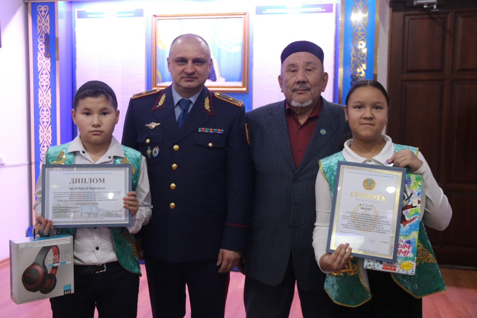 Павлодар облысының полиция Департаментінде конкурстардың жеңімпаздарын марапаттады