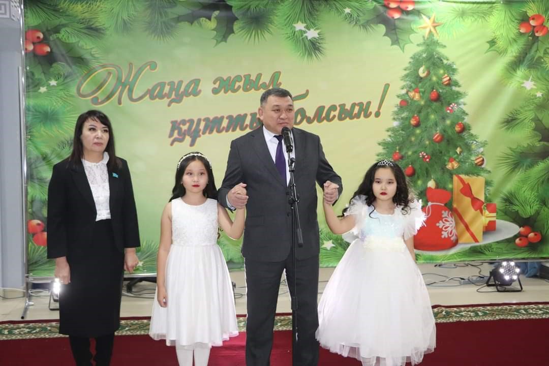 Жаңа жылдық ертеңгілік өтті