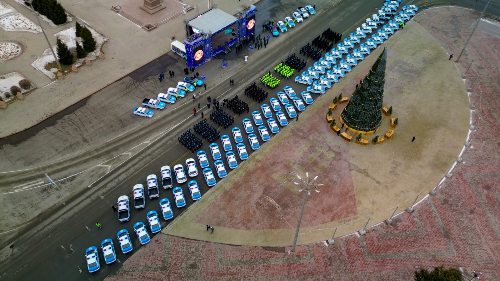 Полицейские ВКО получили 135 новых служебных автомобилей