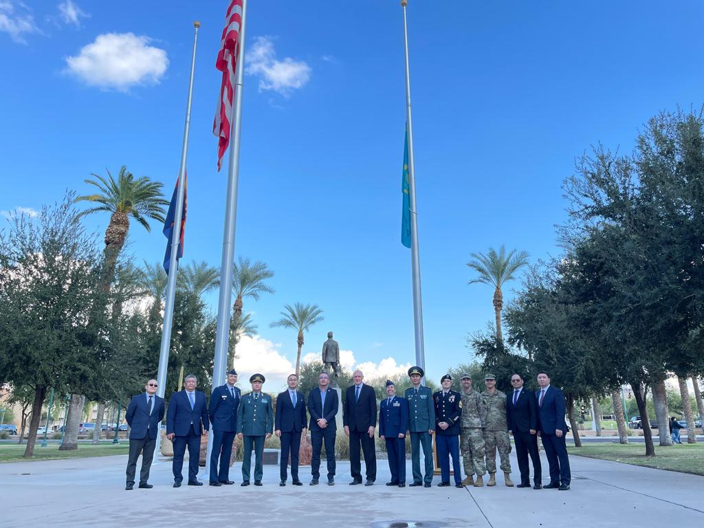 Kazakhstan and Arizona National Guard Commemorate the 30th Anniversary of Partnership