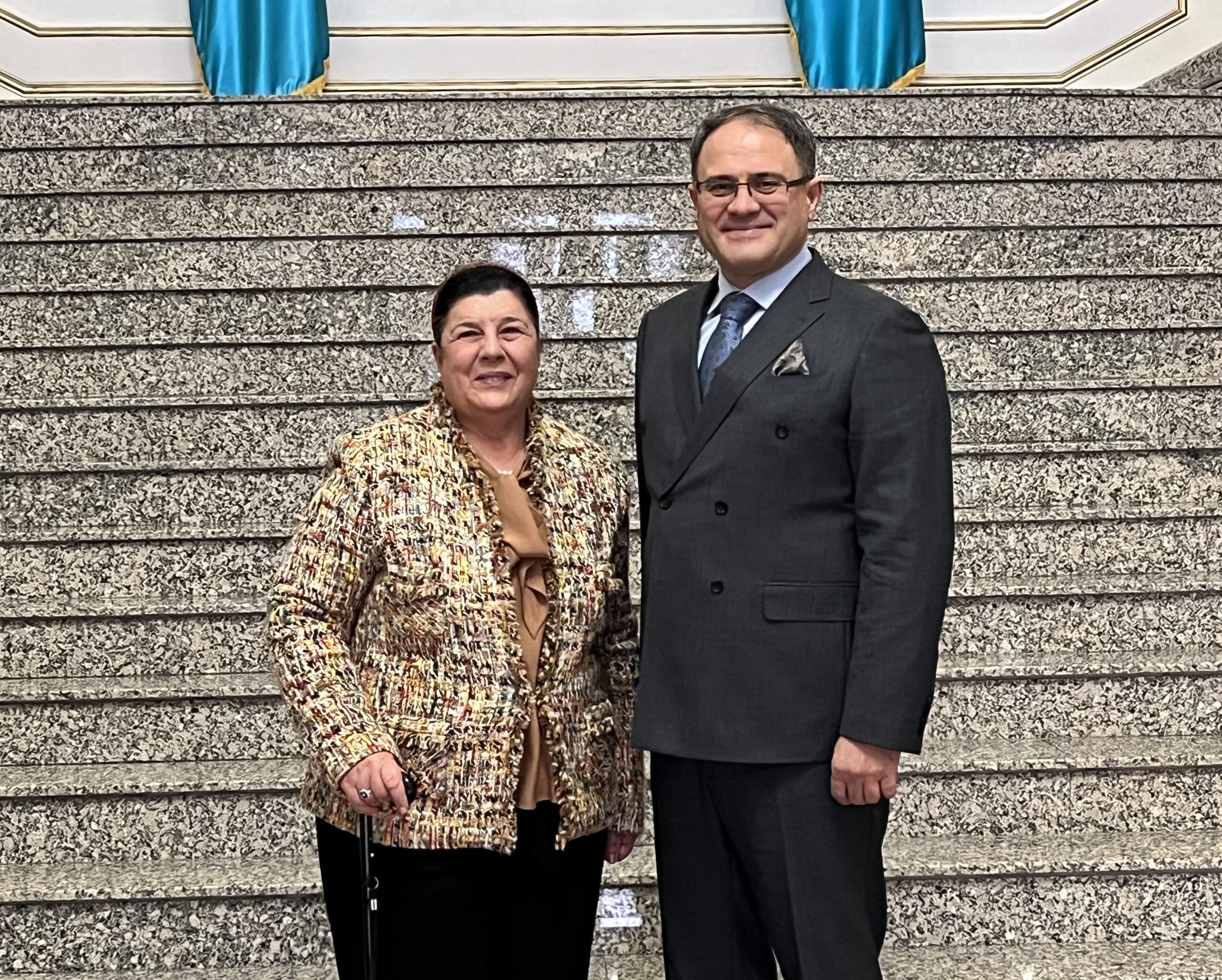 Ambassador of Portugal received at MFA upon completion of her mission in Kazakhstan