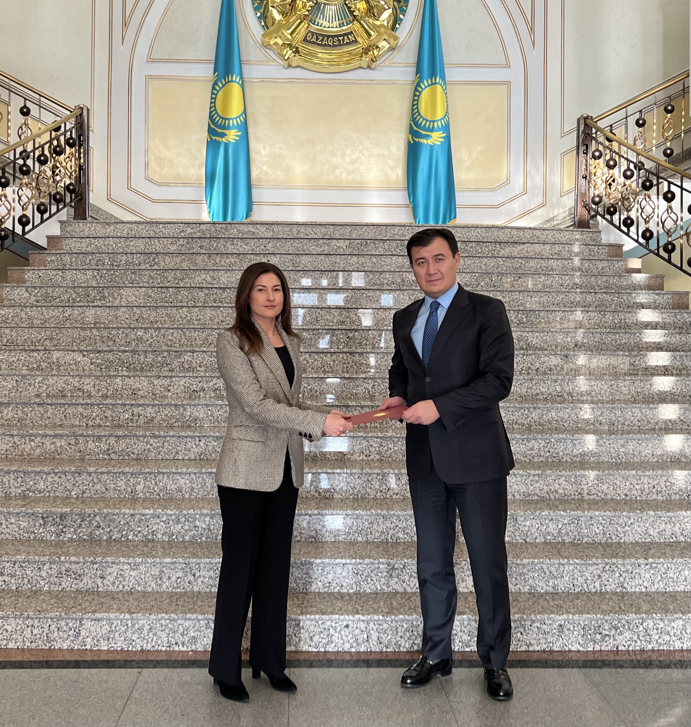 Мысырдың Қазақстандағы жаңадан тағайындалған Елшісі сенім грамоталарының көшірмесін тапсырды