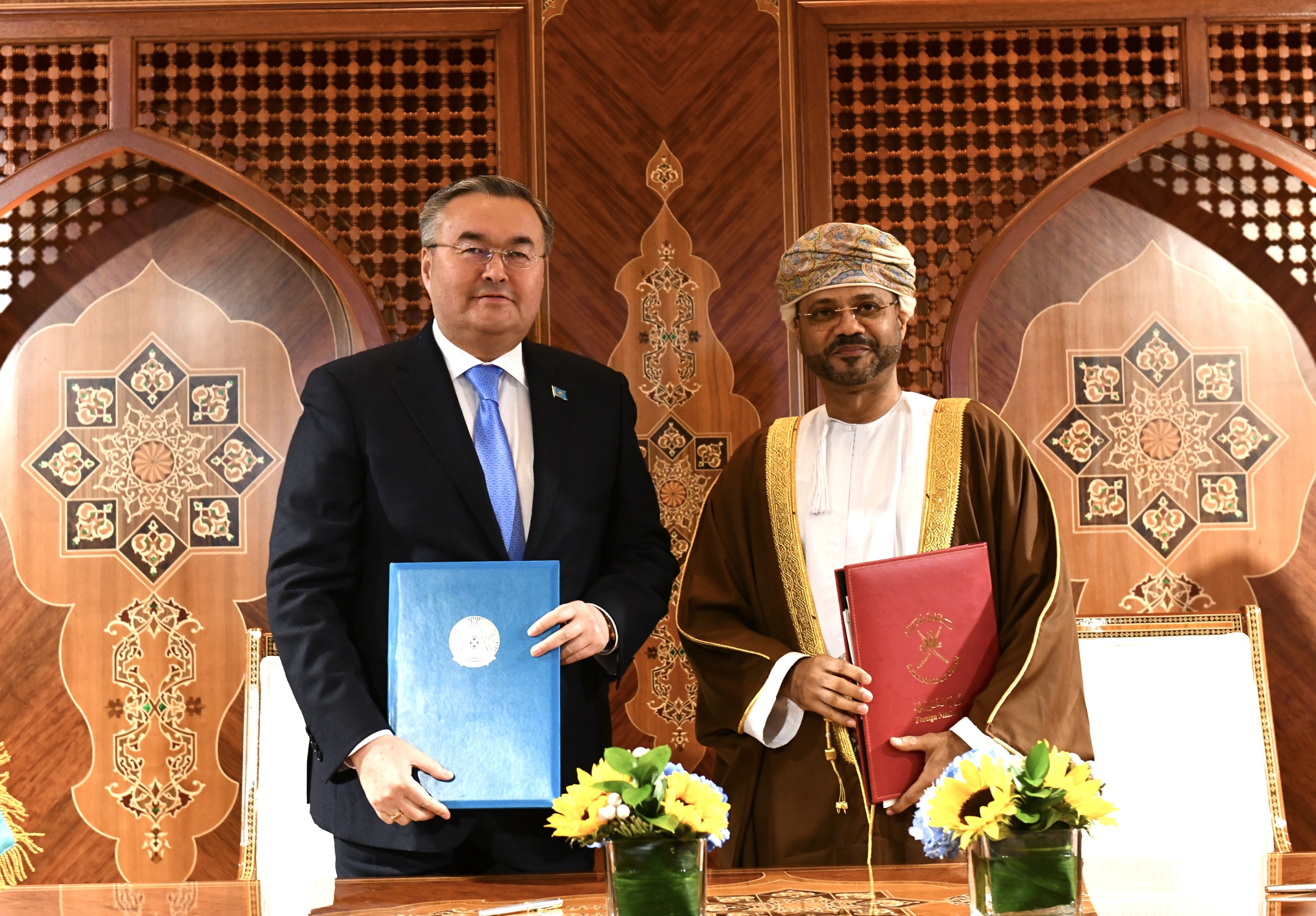 Minister of Foreign Affairs of Kazakhstan Pays Official Visit to Sultanate of Oman