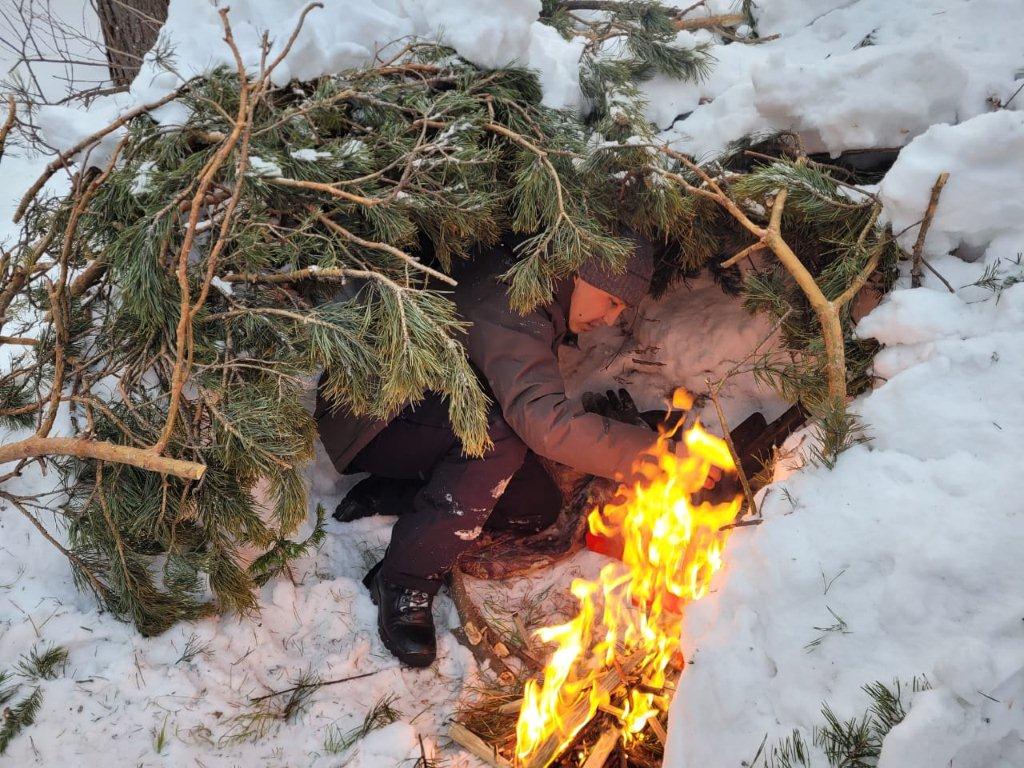 Выживание в зимнем лесу