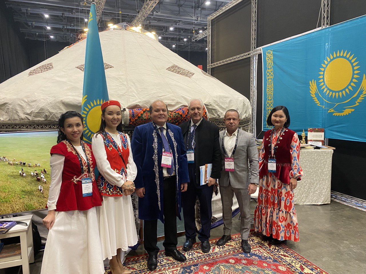 Казахская юрта стала украшением популярной международной туристической выставки в Тель-Авиве