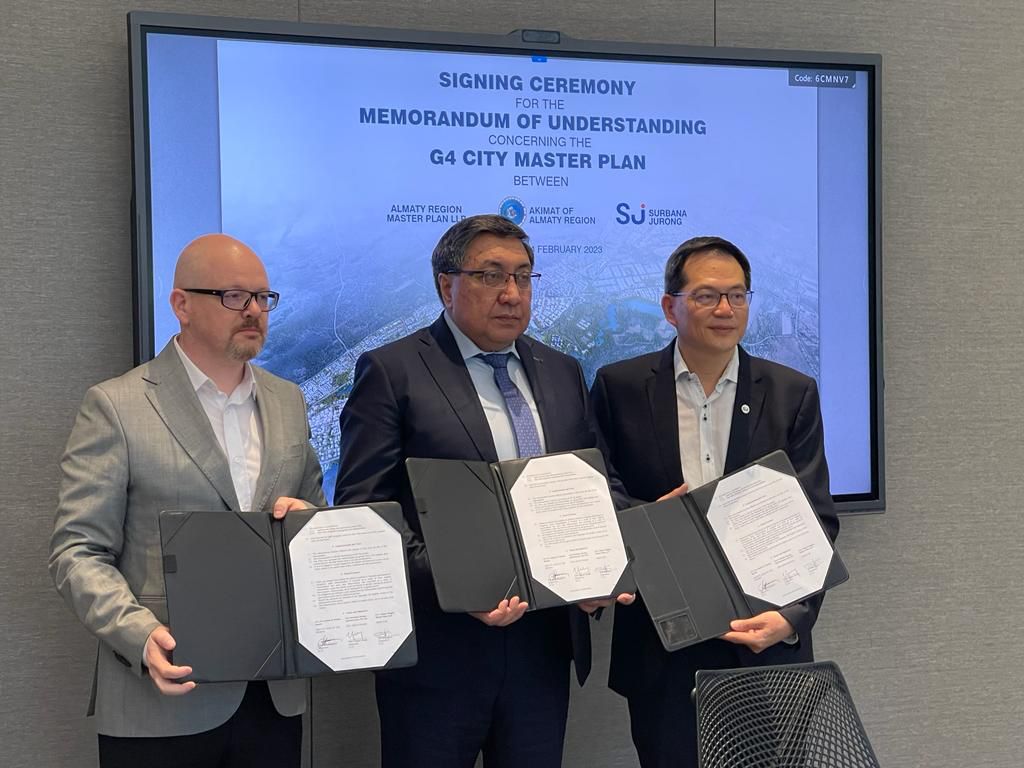 Мастер-план  проекта «G4 City» будет реализован по сингапурским технологиям