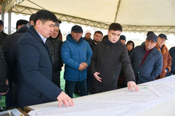 ТҮРКІСТАН: 40 МЫҢ БАС ІРІ ҚАРА МАЛДЫ БОРДАҚЫЛАУҒА АРНАЛҒАН КЕШЕННІҢ ҚАЗЫҒЫ ҚАҒЫЛДЫ