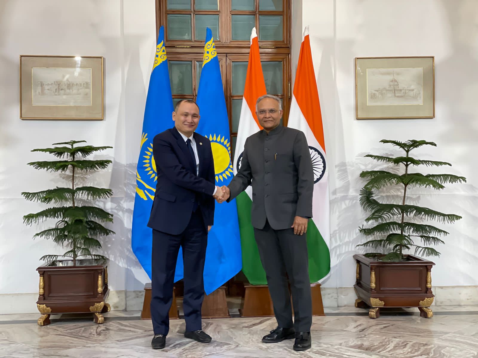 Kazakhstan and India agreed on further deepening strategic partnership