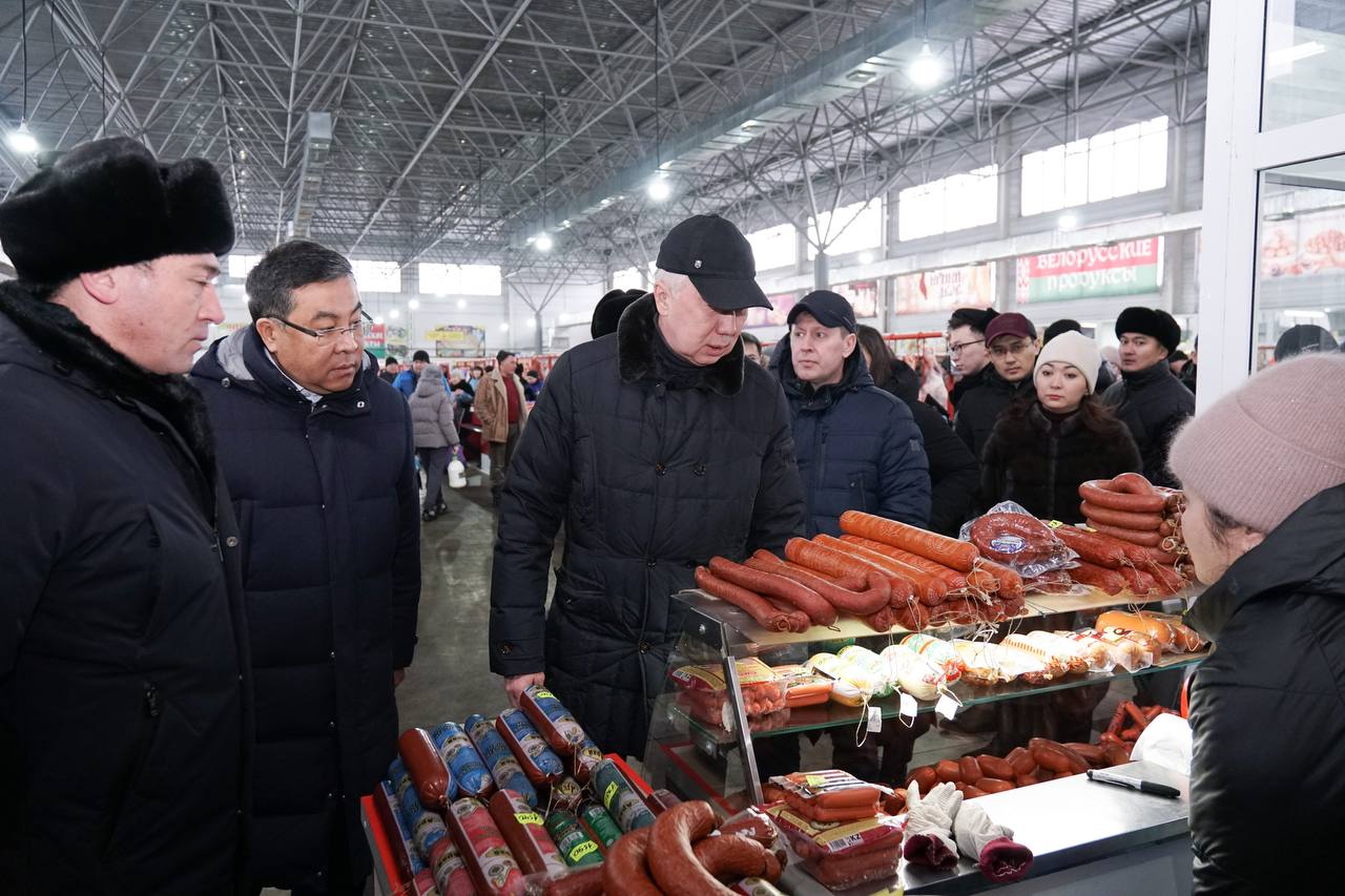 Заместитель Премьер-министра осмотрел крупные торговые объекты в Семее