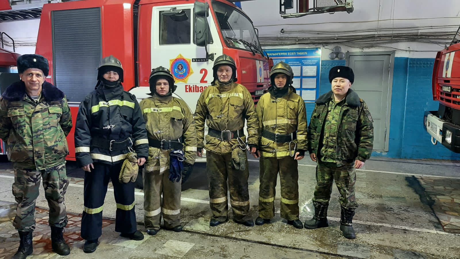 Огнеборцами Павлодарской области спасено 20 человек при пожаре