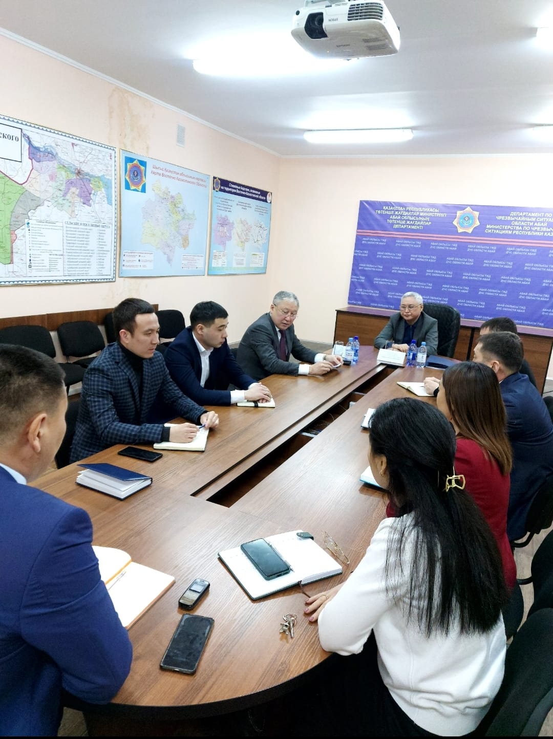 Рабочий визит председателя комитета в область Абай