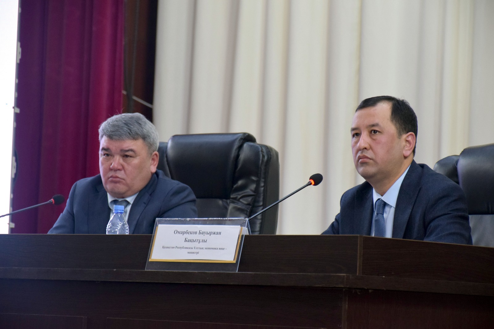 Рабочий визит в кызылжарский район