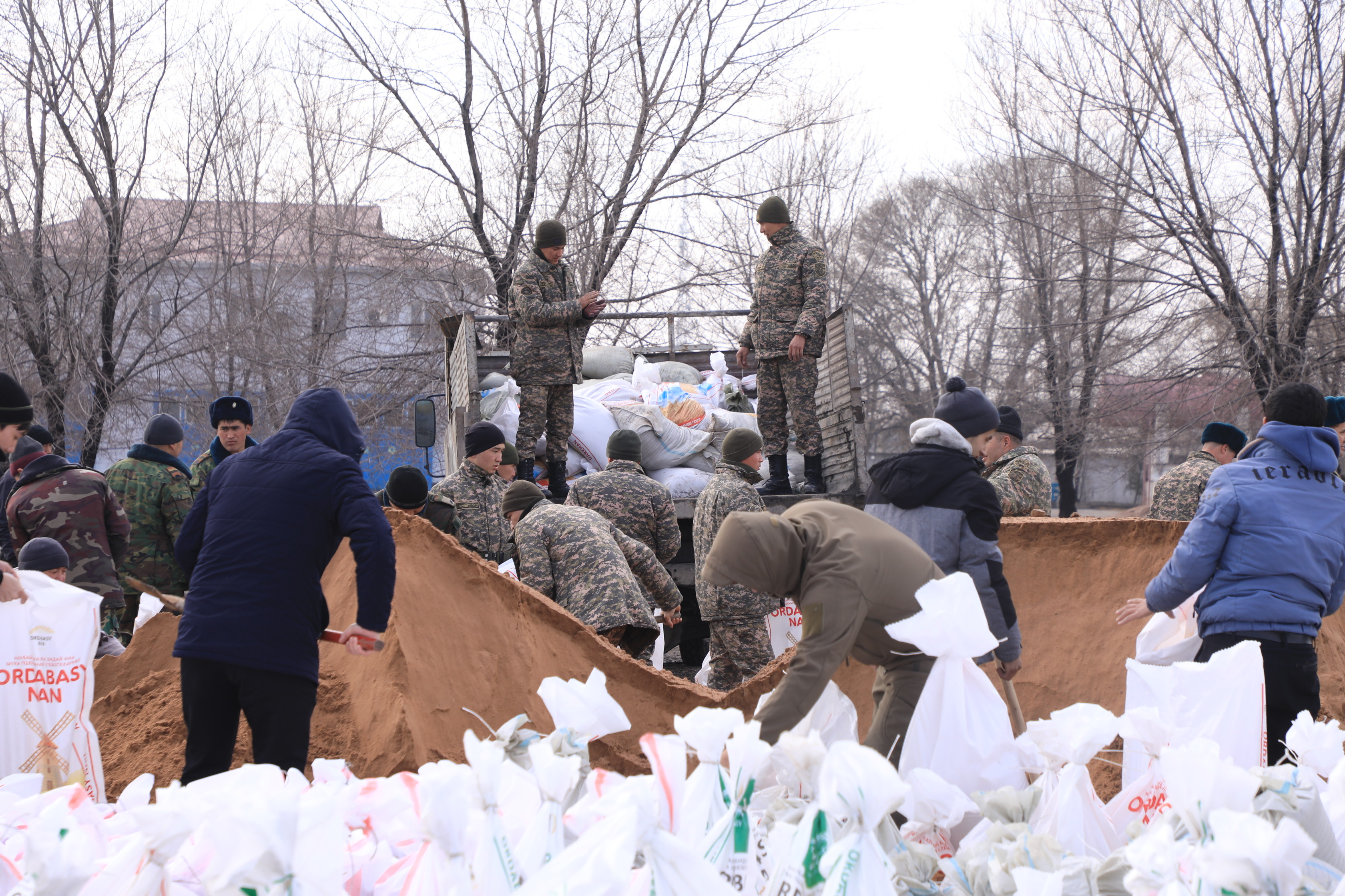 Минобороны задействовано в противопаводковых мероприятиях в Туркестанской области